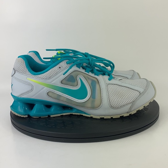 Nike Reax Run 8 Gray/Teal Athletic Running Shoes 599562-011 Women's Size 8.5 - Picture 4 of 11